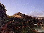 Thomas Cole Catskill Scenery oil painting artist